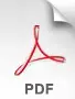 A red ribbon is curled up to make it look like an adobe pdf.