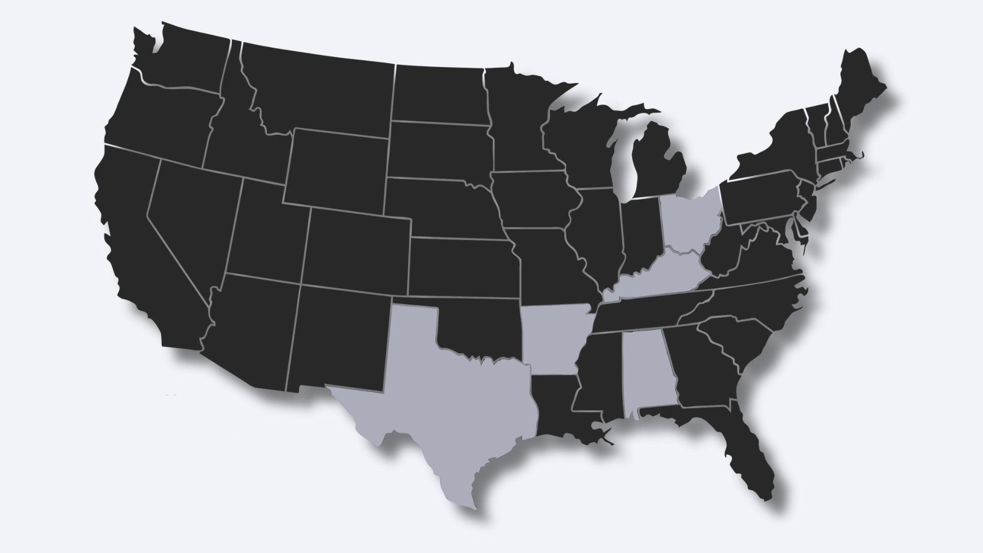 Map of the USA